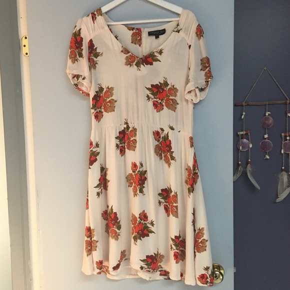 Topshop floral dress